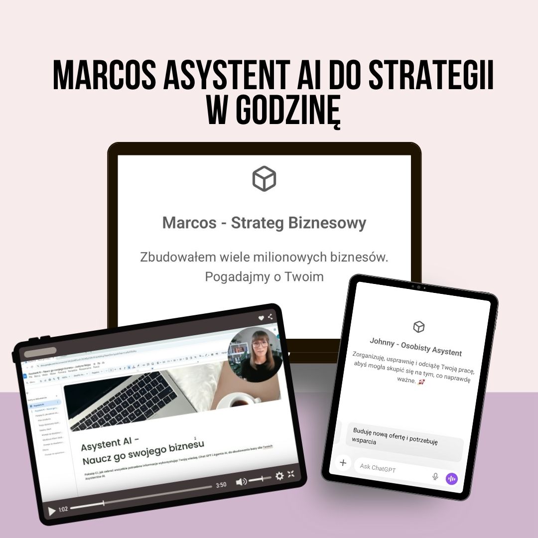 Marcos Asystent AI do Strategii w godzinę