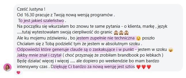 Opinia Asi @coach_joannagrubka