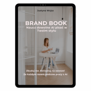 Brand Book - Naucz AI pisać w Twoim stylu